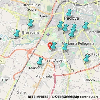 Mappa Via Rovigo, 35142 Padova PD, Italia (2.195)