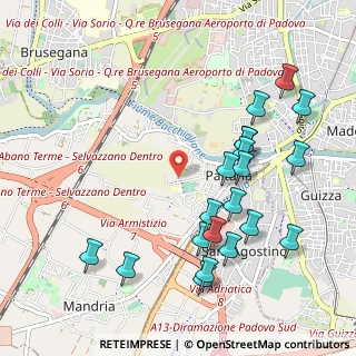 Mappa Via Polesine, 35142 Padova PD, Italia (1.127)