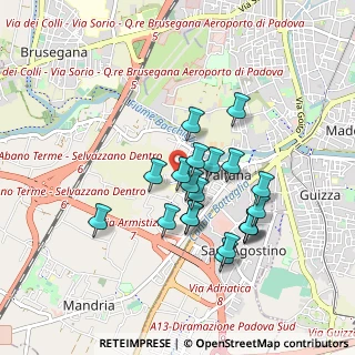 Mappa Via Polesine, 35142 Padova PD, Italia (0.763)