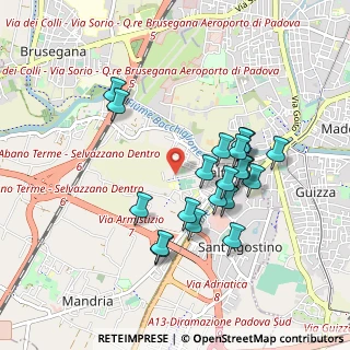 Mappa Via Polesine, 35142 Padova PD, Italia (0.845)