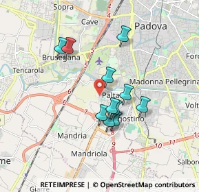 Mappa Via Polesine, 35142 Padova PD, Italia (1.41273)