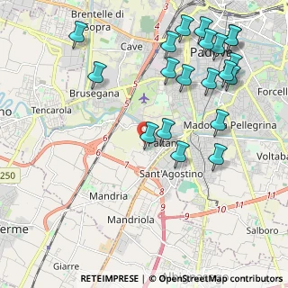 Mappa Via Polesine, 35142 Padova PD, Italia (2.4845)
