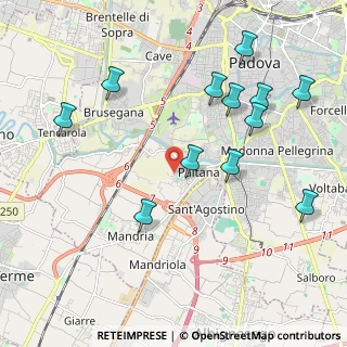 Mappa Via Polesine, 35142 Padova PD, Italia (2.25667)