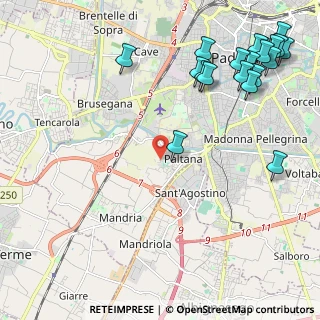 Mappa Via Polesine, 35142 Padova PD, Italia (2.9835)