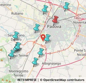 Mappa Via Polesine, 35142 Padova PD, Italia (4.4675)
