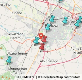 Mappa Via Polesine, 35142 Padova PD, Italia (4.25182)