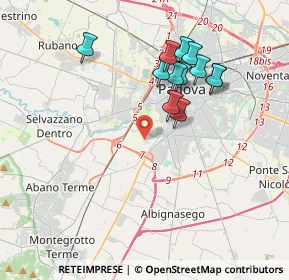 Mappa Via Polesine, 35142 Padova PD, Italia (3.49917)