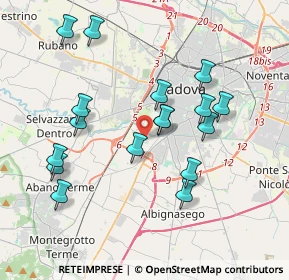 Mappa Via Polesine, 35142 Padova PD, Italia (3.72647)