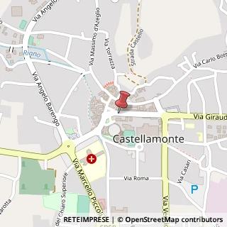 Mappa Via Medaglia D'Oro Educ Pasquale, Via Medaglia D'Oro Educ Pasquale, 10081 Castellamonte, Torino (Piemonte)