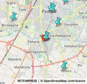 Mappa Via Santa Maria Assunta, 35125 Padova PD, Italia (2.88091)