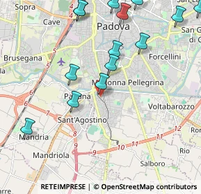 Mappa Via Santa Maria Assunta, 35125 Padova PD, Italia (2.626)