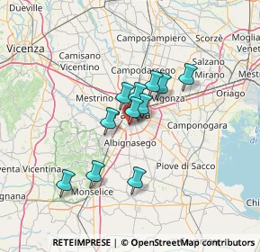Mappa Via Santa Maria Assunta, 35125 Padova PD, Italia (9.68545)