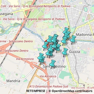 Mappa Via Cividale, 35142 Padova PD, Italia (0.5935)