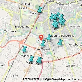 Mappa Via Cividale, 35142 Padova PD, Italia (2.206)