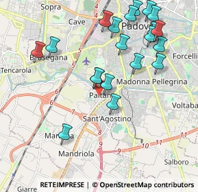 Mappa Via Cividale, 35142 Padova PD, Italia (2.2)