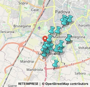 Mappa Via Cividale, 35142 Padova PD, Italia (1.42632)