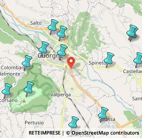 Mappa Via Salassa, 10082 Cuorgnè TO, Italia (2.77)