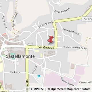 Mappa Via Tenente Giovanni Raverdino, 1, 10081 Castellamonte TO, Italia, 10081 Castellamonte, Torino (Piemonte)
