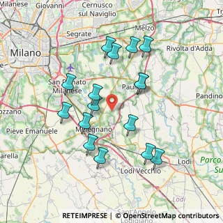 Mappa Via XXV Aprile, 20060 Colturano MI, Italia (7.09063)