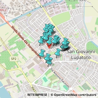 Mappa Via Don Primo Mazzolari, 37057 San Giovanni Lupatoto VR, Italia (0.25517)