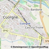 Hartă Cuorgnè