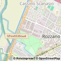 Mapa Rozzano
