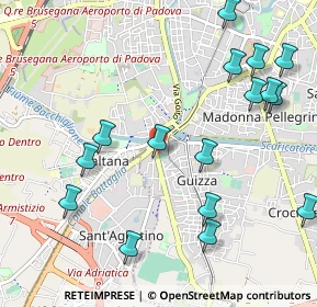 Mappa Via Giulio Brunetta, 35125 Padova PD, Italia (1.23625)