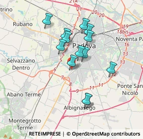 Mappa Via Lucania, 35142 Padova PD, Italia (3.03538)