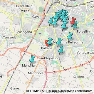 Mappa Via Lucania, 35142 Padova PD, Italia (2.216)