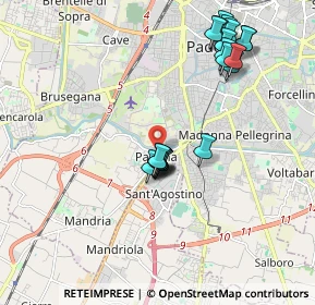 Mappa Via Lucania, 35142 Padova PD, Italia (1.9535)