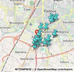 Mappa Via Lucania, 35142 Padova PD, Italia (1.32444)