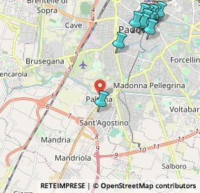 Mappa Via Lucania, 35142 Padova PD, Italia (2.80417)