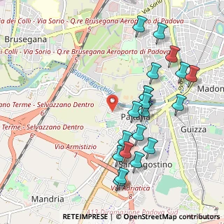 Mappa Via Legnago, 35142 Padova PD, Italia (1.066)