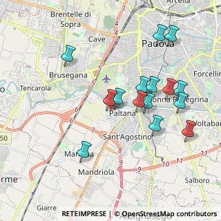 Mappa Via Legnago, 35142 Padova PD, Italia (1.93867)