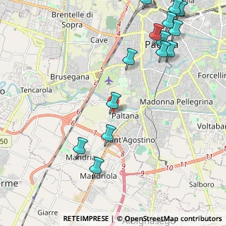 Mappa Via Legnago, 35142 Padova PD, Italia (2.76786)