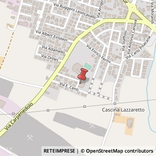 Mappa Via E. Centi, 24A, 46043 Castiglione delle Stiviere, Mantova (Lombardia)