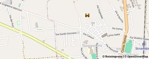 Mappa Strambino