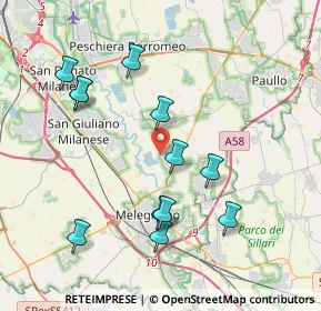 Mappa Via Caduti per la Mafia, 20060 Colturano MI, Italia (3.95917)