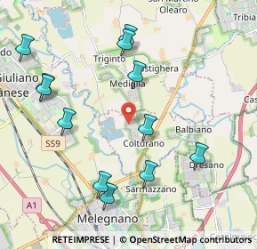 Mappa Via Caduti per la Mafia, 20060 Colturano MI, Italia (2.2375)