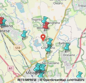 Mappa Via Caduti per la Mafia, 20060 Colturano MI, Italia (2.67533)