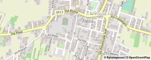 Mappa Fossò