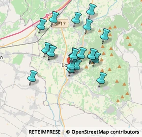 Mappa Via Guglielmo Oberdan, 36045 Lonigo VI, Italia (2.83)