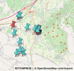 Mappa Via Guglielmo Oberdan, 36045 Lonigo VI, Italia (2.87176)