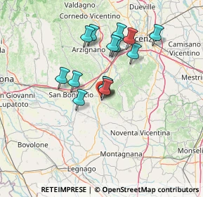 Mappa Via Guglielmo Oberdan, 36045 Lonigo VI, Italia (11.37)