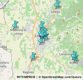 Mappa Via Guglielmo Oberdan, 36045 Lonigo VI, Italia (1.50417)