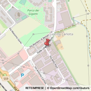 Mappa Via della Pace, 1, 20098 San Giuliano Milanese, Milano (Lombardia)
