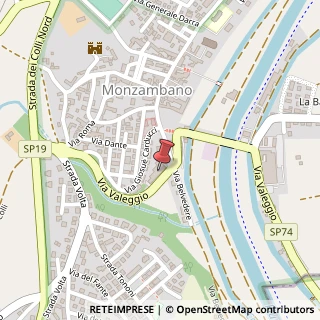 Mappa Strada Valeggio, 13, 46040 Monzambano, Mantova (Lombardia)