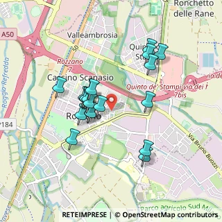 Mappa Via delle Ginestre, 20089 Rozzano MI, Italia (0.7715)