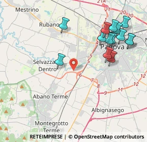Mappa Via Irpinia, 35142 Padova PD, Italia (4.68857)