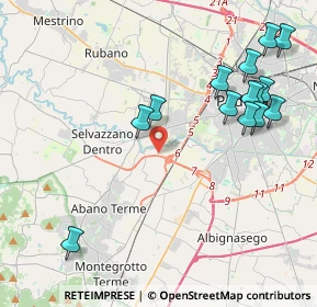 Mappa Via Irpinia, 35142 Padova PD, Italia (4.68857)